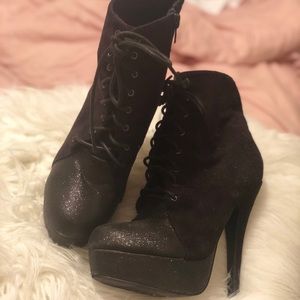 Black booties